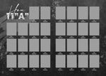 PSD-Шаблон фотокниги "Black Grunge"