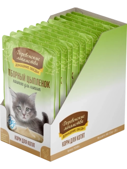 Корм для котят пауч 70г*12шт