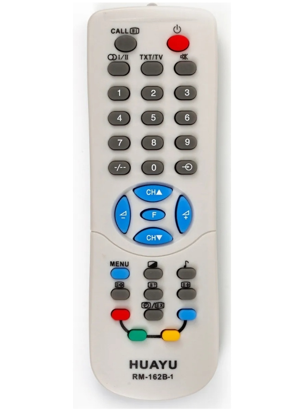 Пульт ДУ UNIVERSAL TOSHIBA RM-162B HUAYU (корпус CT-90119)Пульт ДУ