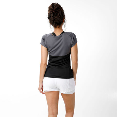 Женские теннисные шорты Babolat Exercise Shorts Women - White, Grey