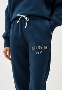 Брюки спортивные женские NIKE W NSW PHNX FLC MR STD LOGO PNT