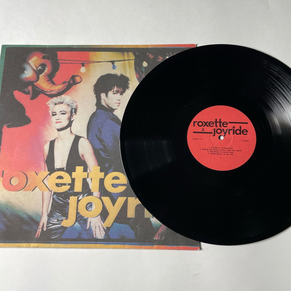 Винтажная виниловая пластинка LP Roxette Joyride (Россия 1992) The Big Love