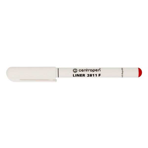 Линер классический 0.3 мм, 2811/1, 10 шт, 2811/1 красный, Centropen 2811/1