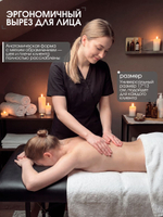 Массажная кушетка, стол складной с регулировкой высоты Massagecomplekt, 190*70, c подлокотниками
