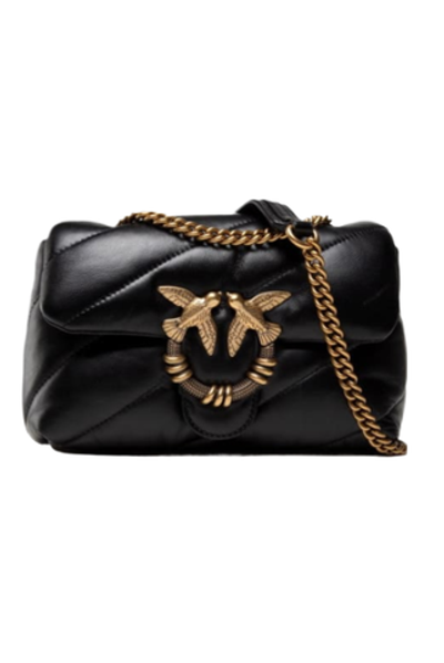 CLASSIC LOVE BAG PUFF MAXI QUILT JEWEL – black