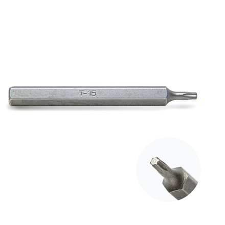 Бита длинная TORX на 5/16" T15, 042-8T15