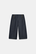 ДЛИННЫЕ ШОРТЫ С ПУГОВИЦАМИ — ZARA