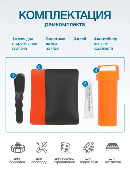 Набор ремкомплекта для сапборда
