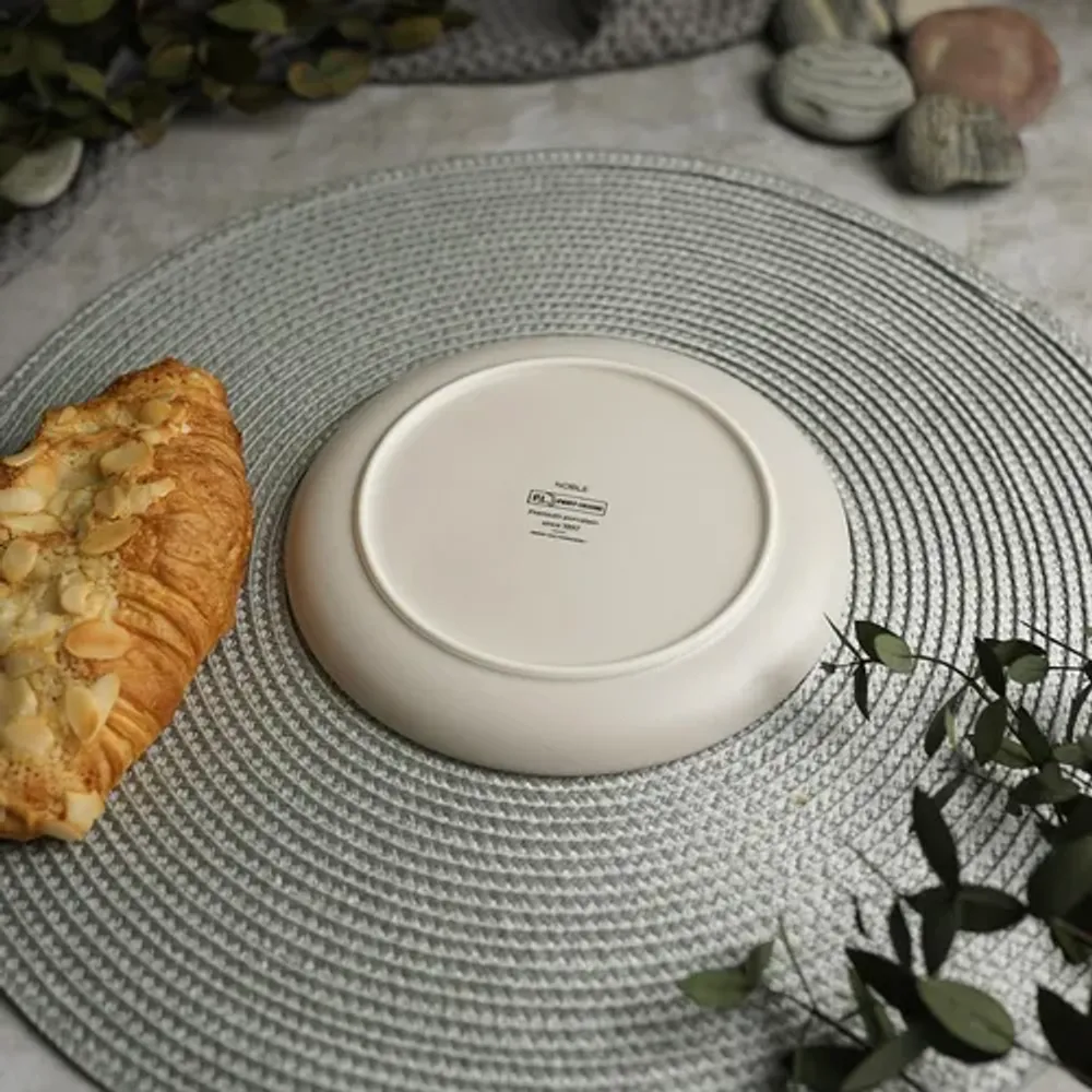 Тарелка d 16 см Light Grey Noble [6]