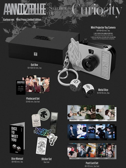 Альбом AND2BLE - SEQUENCE 01: CURIOSITY 1st Mini Album CURIOUS (Limited) Version