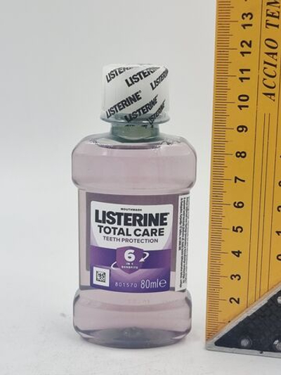 Listerine Ополаскиватель для рта Total Care, мини формат 80 мл