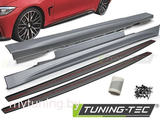 Комплект порогов и сплитеров для BMW F32/F33 10.13- M-PERFORMANCE