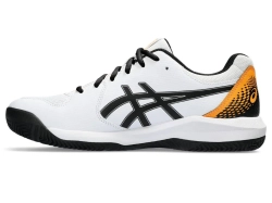 Мужские кросовки для Padel Asics Gel-Dedicate 8 Padel - white/orange pop
