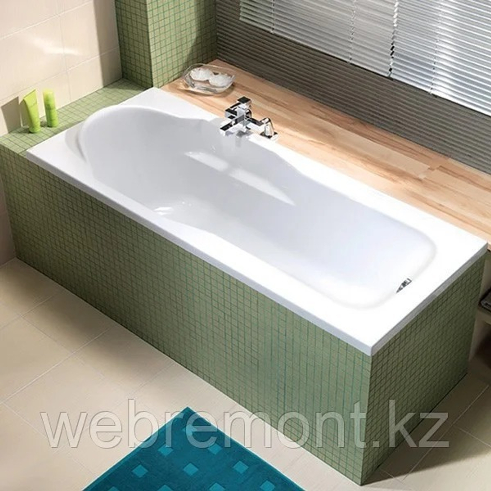 Ванна прямоугольная SANTANA 150x70 ультра белый