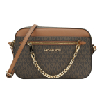 Сумка MICHAEL KORS MK Jet Set LOGO PVC, 35S1GTTC9B-BROWN