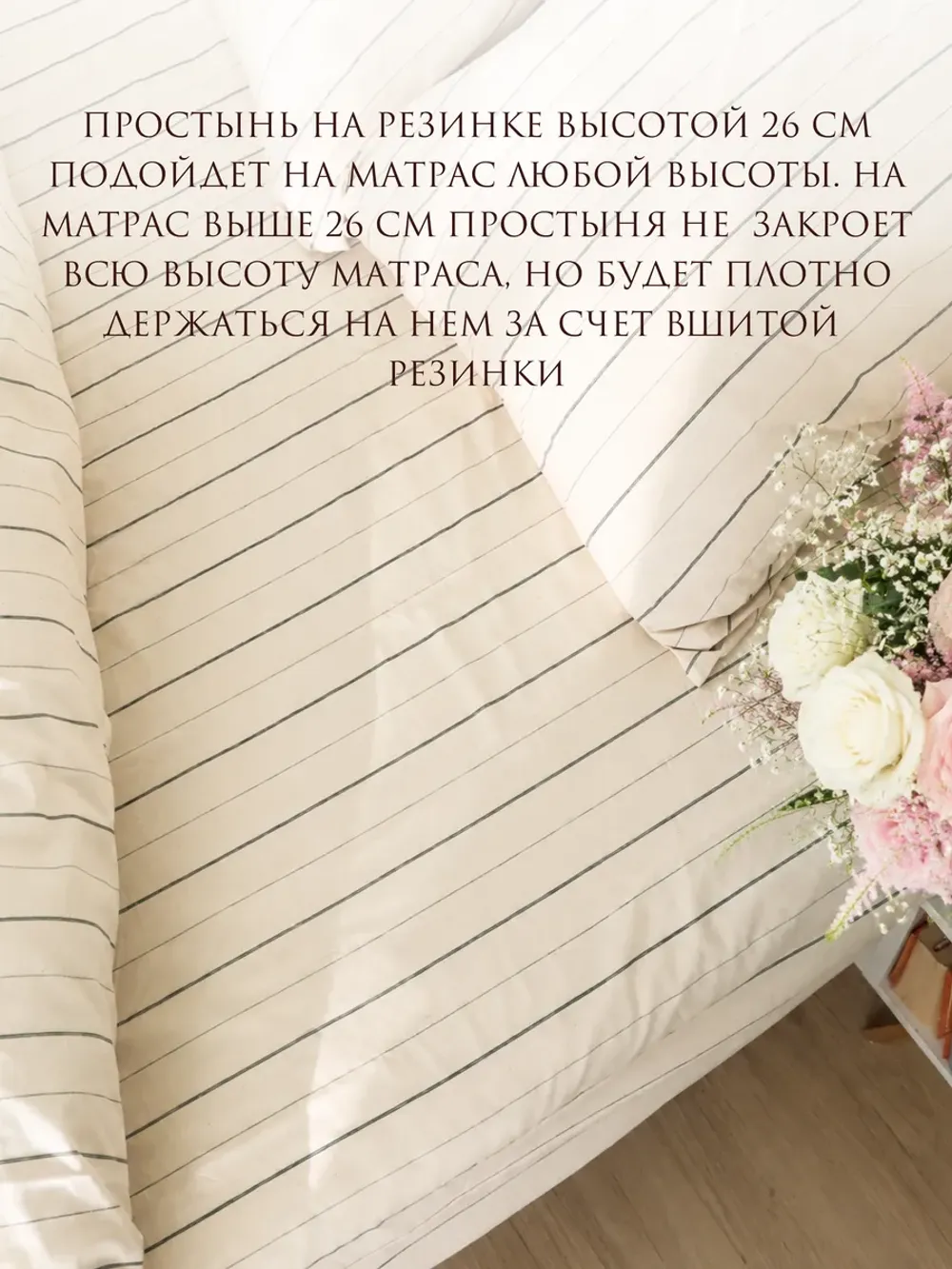 Семейное постельное белье с натяжной простыней 160х200 Эко