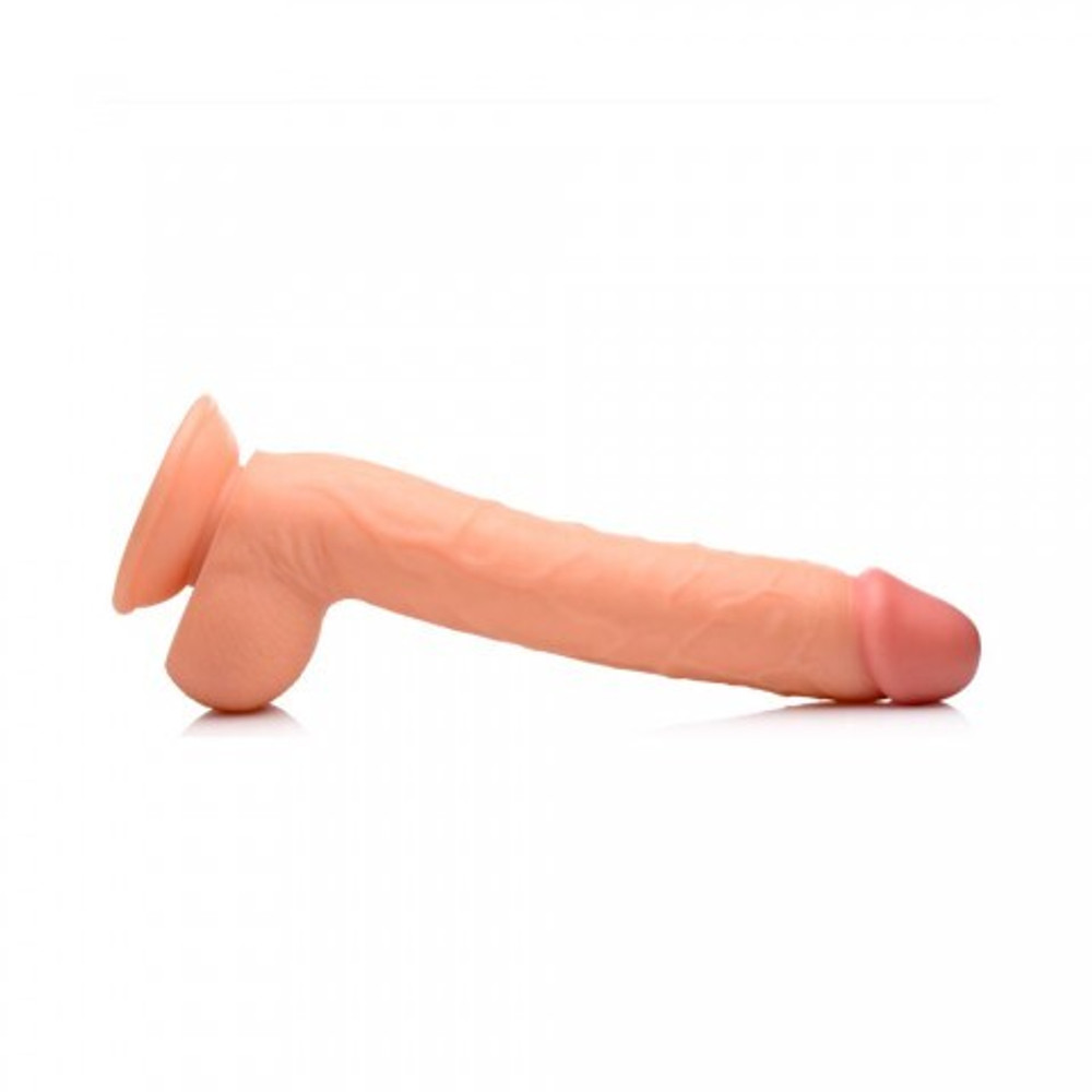 Реалистичный фаллоимитатор Master Cock Long Logan (27,4×4,6 см), бежевый