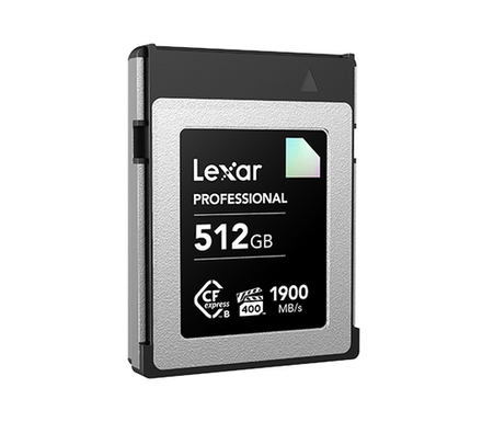 Карта памяти Lexar Professional Diamond CFexpress Type B 512GB VPG400, R/W 1900/1700 МБ/с