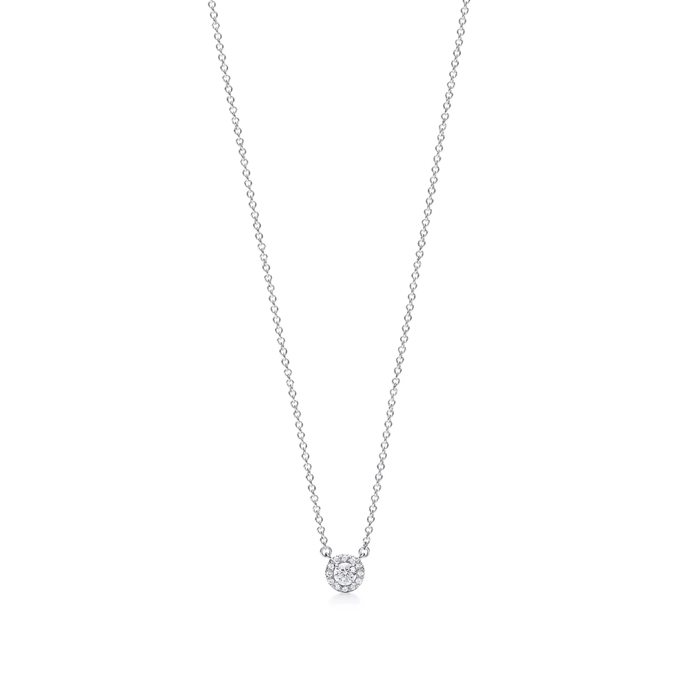 Подвеска из платины с бриллиантами💠 Tiffany - Soleste