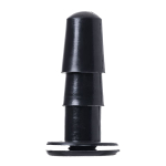 Черная насадка для страпона 17,5см ToyFa RealStick Strap-On Axel 972004
