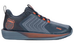 Мужские кроссовки теннисные K-Swiss Ultrashot 3 HB Men - orion blue/windward blue/scarlet ibis