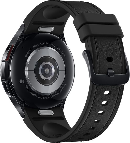 Умные часы Samsung Galaxy Watch6 Classic 43 мм Wi-Fi черный (SM-R950)