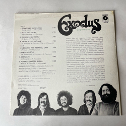 Винтажная виниловая пластинка LP Exodus Supernova (Польша 1982)