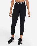 Nike Pro Женские укороченные леггинсы с вставками из сетки - NIKE