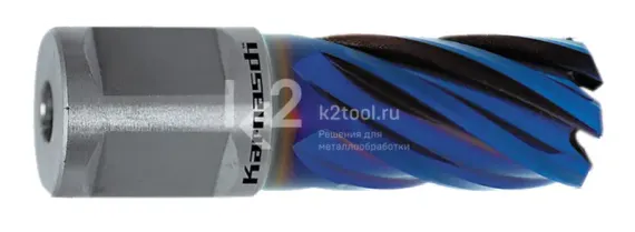Корончатое сверло Karnasch 12х30 мм, BLUE-LINE, Weldon 19, арт. 20.1312-012