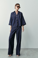 ДЖИНСЫ Z1975 JOGGER WIDE-LEG С ВЫСОКОЙ ПОСАДКОЙ — ZARA