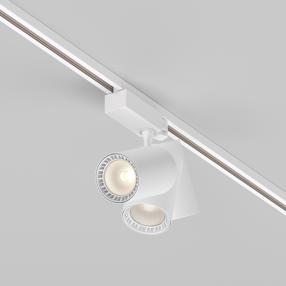 Трехфазный трековый светодиодный светильник Maytoni Vuoro TR029-3-20W3K-S-W