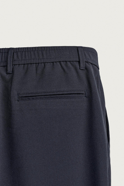 ZARA БРЮКИ SLIM FIT COMFORT, МОРСКОЙ СИНИЙ