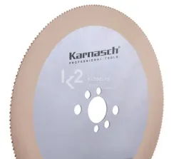 Диск пильный Karnasch HSS-DMo5 с покрытием KX 210×2×32 мм, Z=160 BW, арт. 5.1040.210.025
