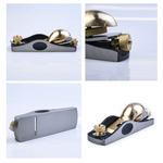 Рубанок оборотный GOLDRATIO N 60 1/2 длина 158 мм лезвие 35 мм Adjustable Mouth Block Plane М00024151
