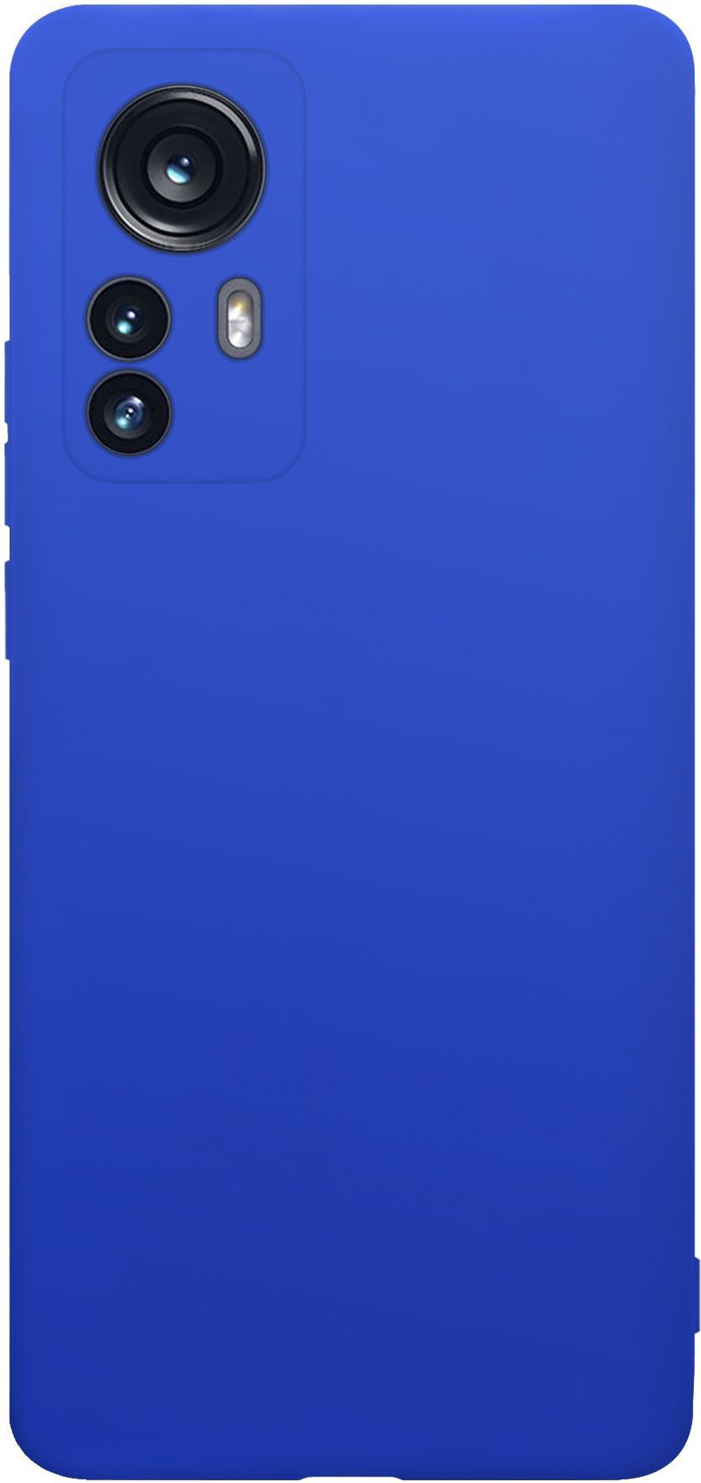 Мягкий Soft Touch чехол из силикона для XIAOMI 12 PRO (не 12,X,T,S,LITE!) с бархатной подкладкой