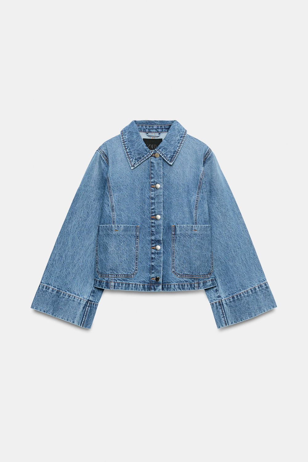 КОРОТКАЯ ДЖИНСОВАЯ КУРТКА Z1975 — ZARA