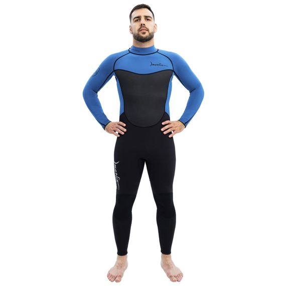 Гидрокостюм Marlin Tropic man черный/синий 3 мм