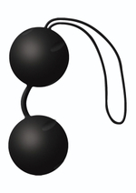 Чёрные вагинальные шарики Joyballs Black (Цвет: черный)