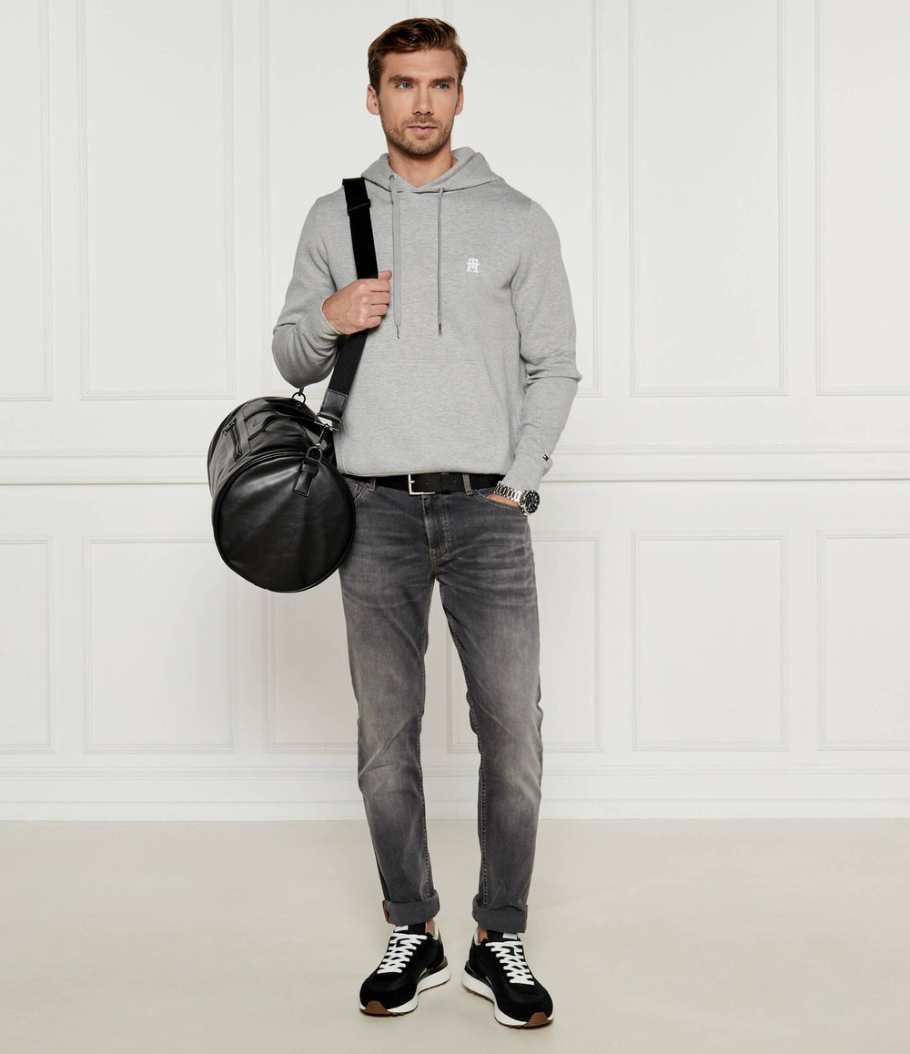 Худи Monogram Tommy Hilfiger - серый(MW0MW33646)