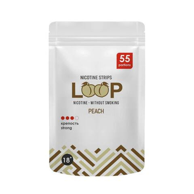 LOOP PEACH НИКОТИНОВЫЕ ПЛАСТИНКИ (6 МГ) - ПЕРСИК