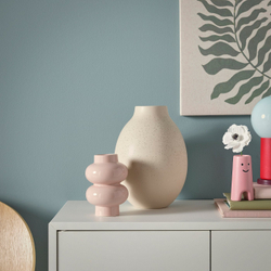 IKEA PÄRLHÄGG  (ИКЕА ПЭРЛХЭГГ)  -  Ваза - светло-розовая 14 см
