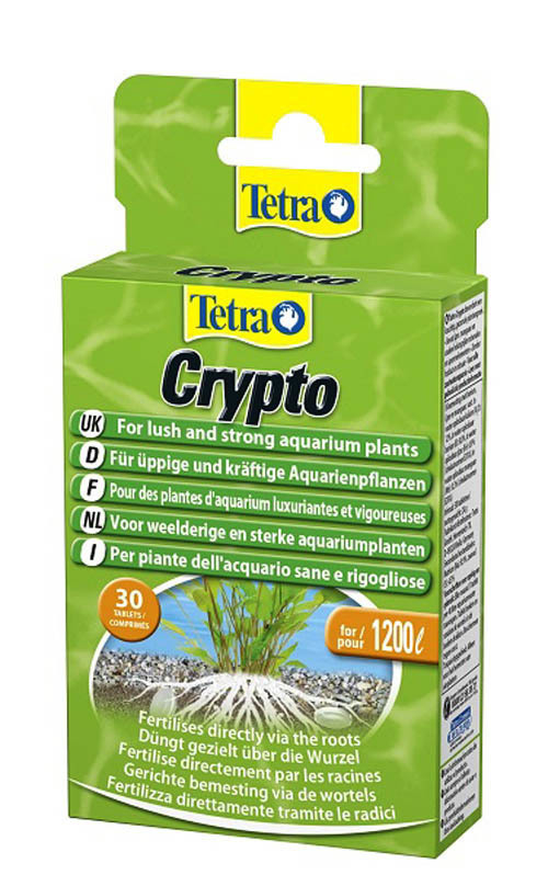 Tetra CryptoDunger 30 таб., общее удобрение для растений