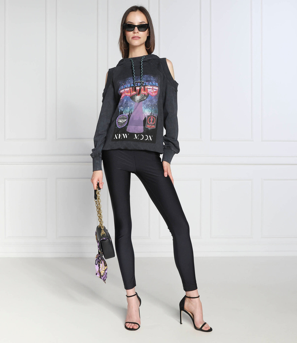 Худи Versace Jeans Couture - графитовый(73HAIP09CFW0P)