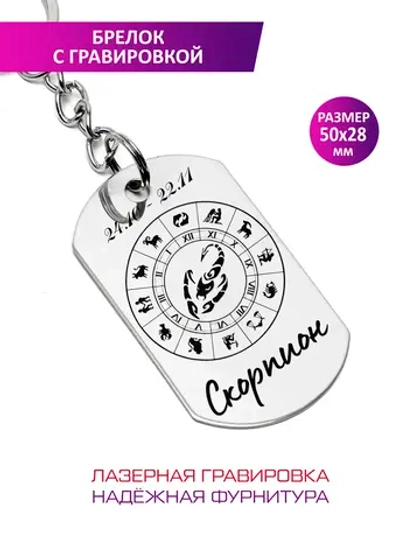 Брелок "Знак зодиака Скорпион".