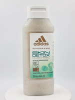 Гель-скраб для душа Adidas Detox с абрикосовой косточкой и глицеро-гиалуроновым комплексом, женский, 250 мл (Испания)