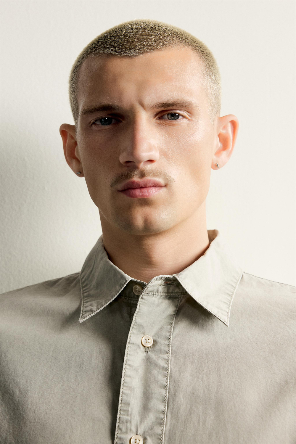 РУБАШКА RELAXED FIT ACID WASH — ZARA