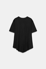 ФУТБОЛКА INTERLOCK С КАРМАНОМ — ZARA