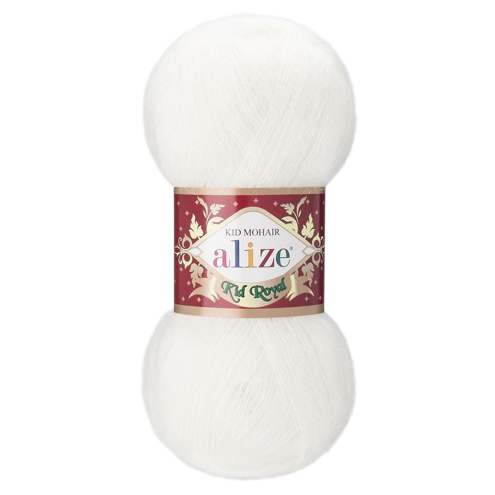 Пряжа Alize (Ализе) Kid Royal / уп.5 мот. по 50 г, 500м, 062 кремовый A