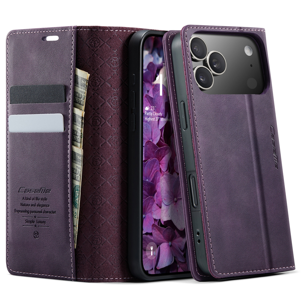 Чехол-книжка CaseMe RFiD iPhone 17 Pro Max