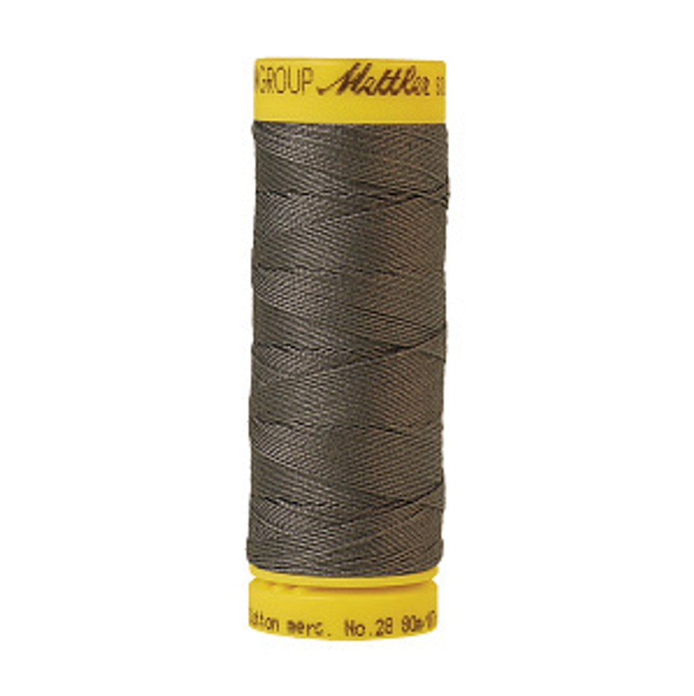 Нить швейная отделочная Silk-Finish Cotton (намотка 80 м) (Mettler, 100%хлопок, 0415)